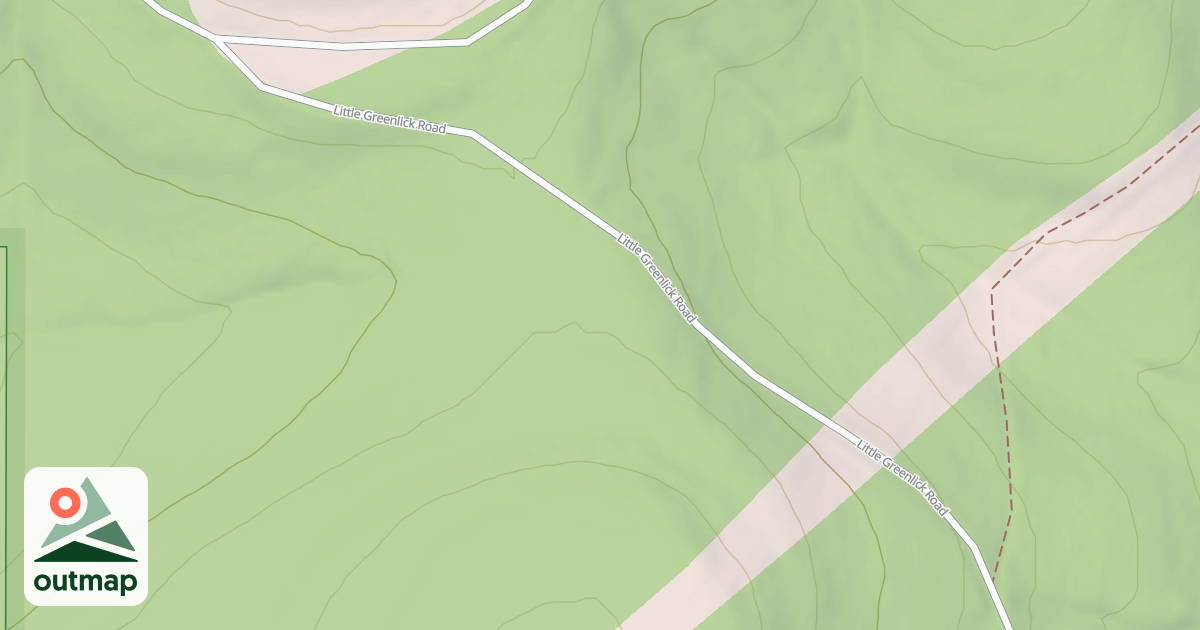 Map of Susquehannock State Forest Snowmobile Trails