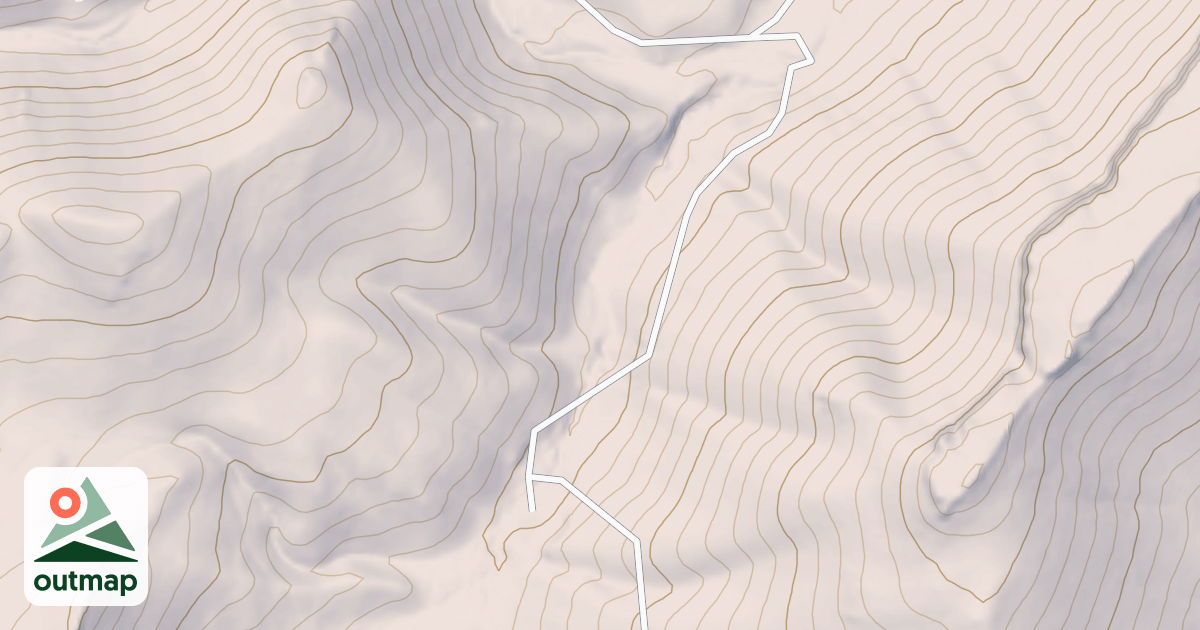 Map of Cave Canyon