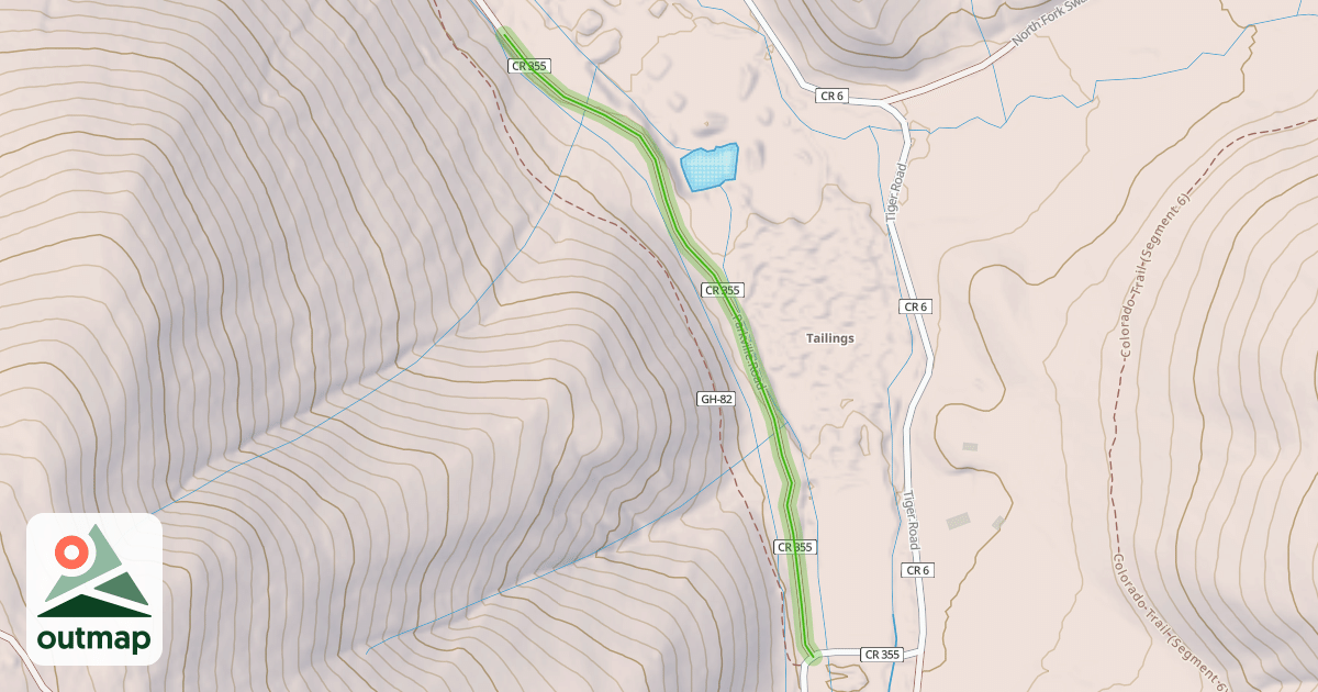 Map of Parkville Road