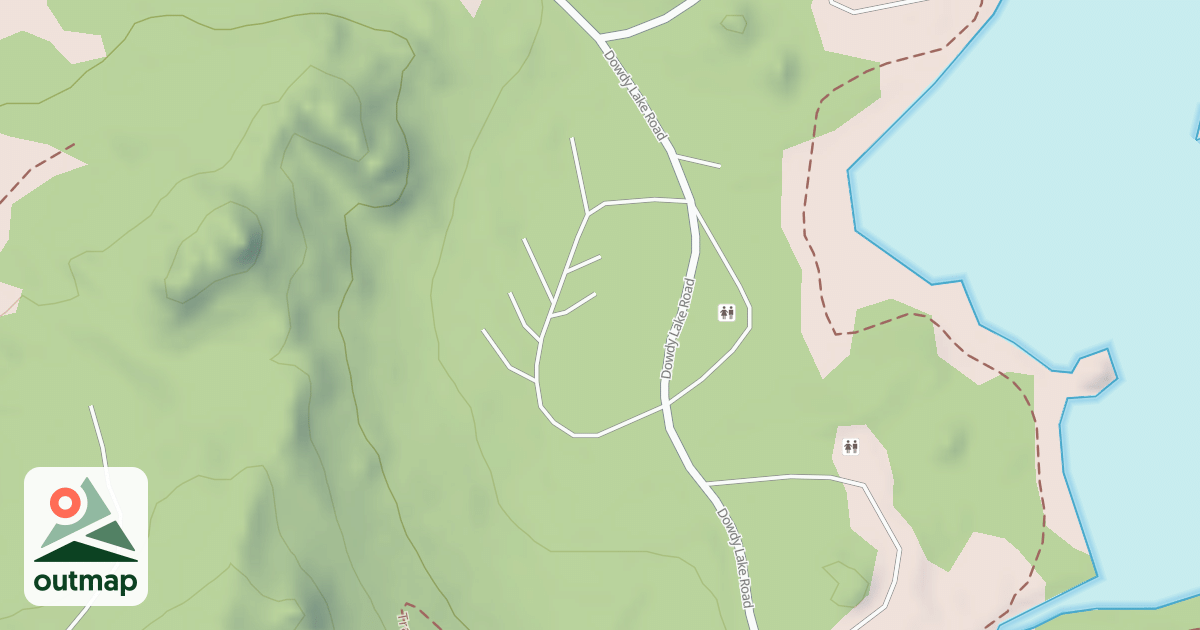 Map of 218 SPUR 1