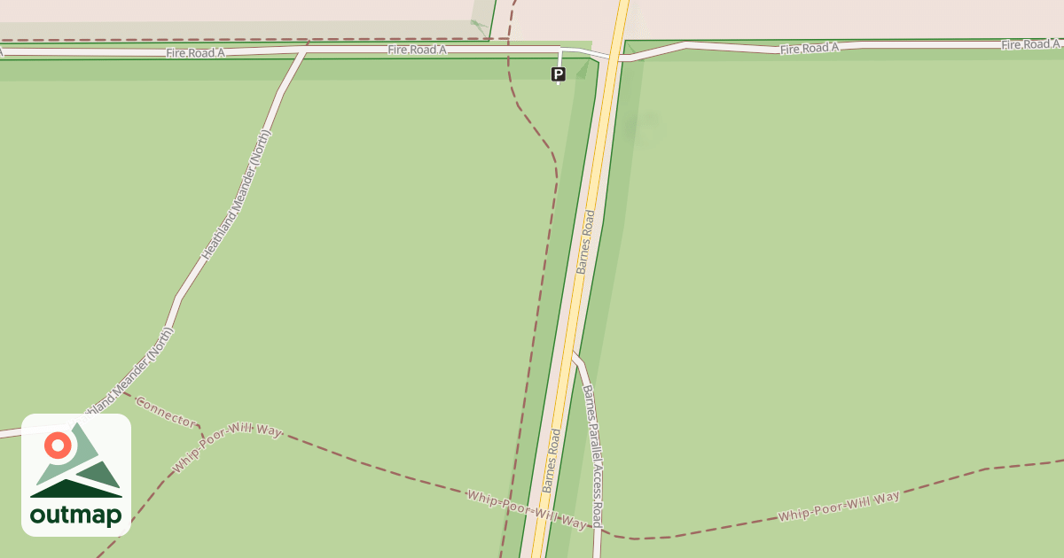 Map of Correllus Bike Path