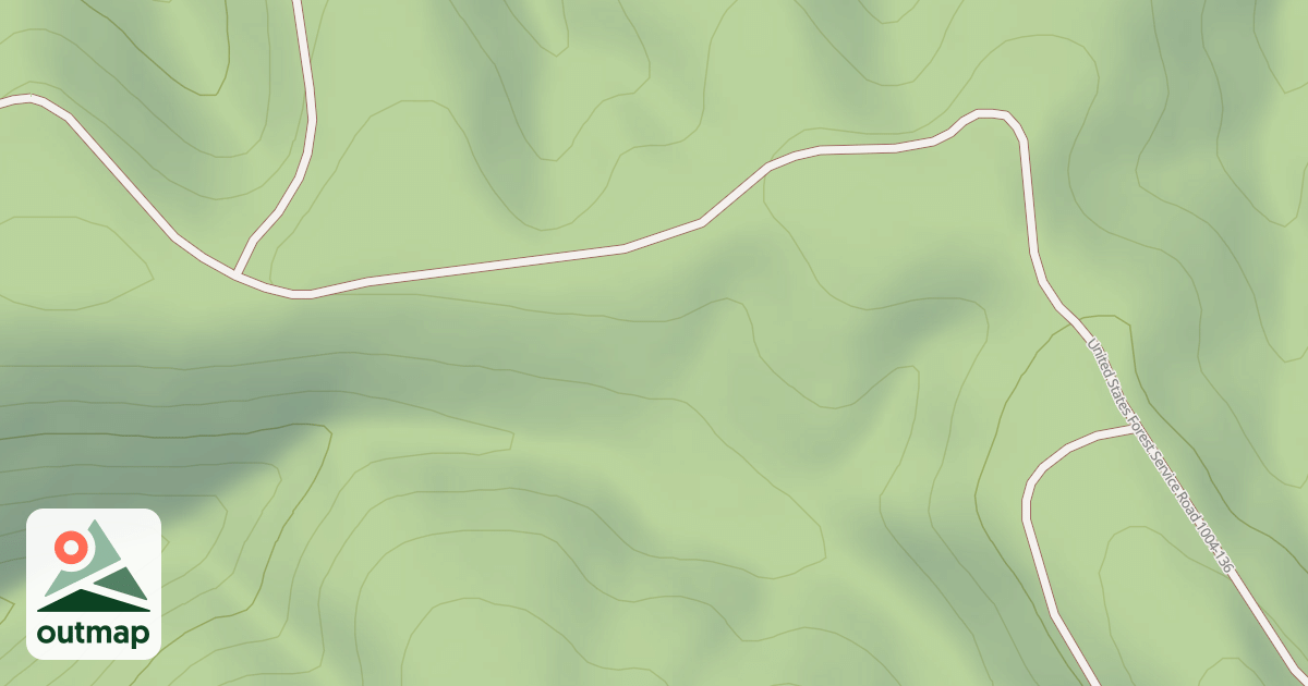 Map of USFS Motor Vehicle Use Map Roads {F5FB7E1D-DC78-4EDC-8D43-C9F4F0F4C022}