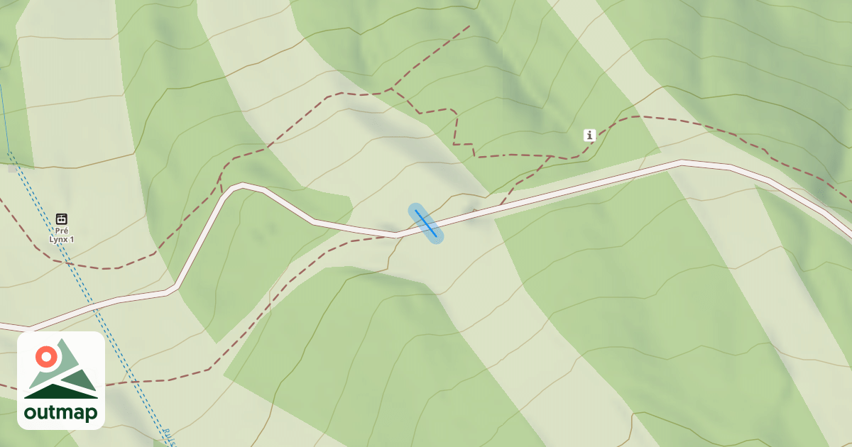 Map of Stade de Slalom