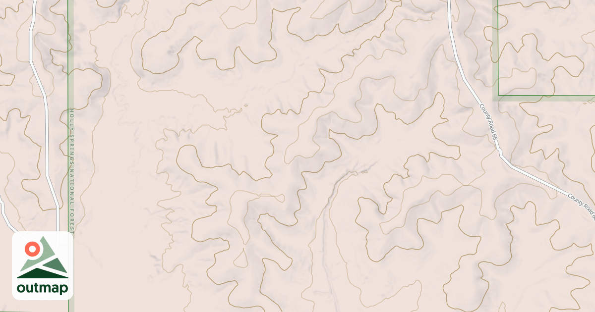 Map of USFS Motor Vehicle Use Map Roads {79383F7F-33EB-4779-9D2A-63FDA289B087}
