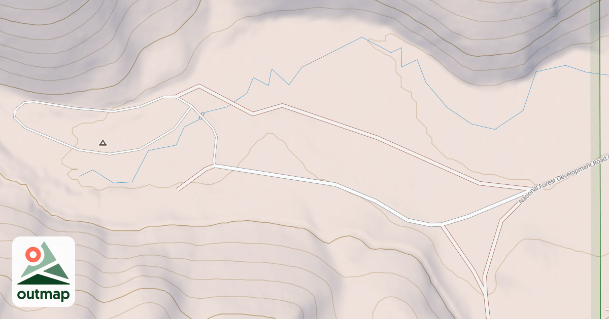 Map of PARIS CAMPGROUND ACCESS