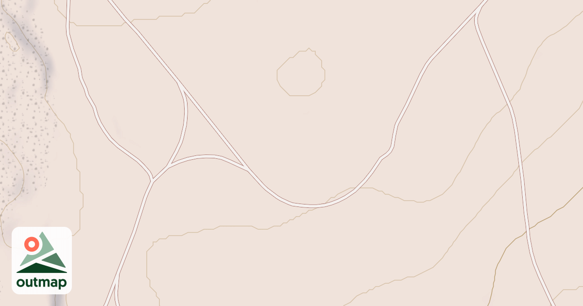 Map of EAST BUTTE CREEK
