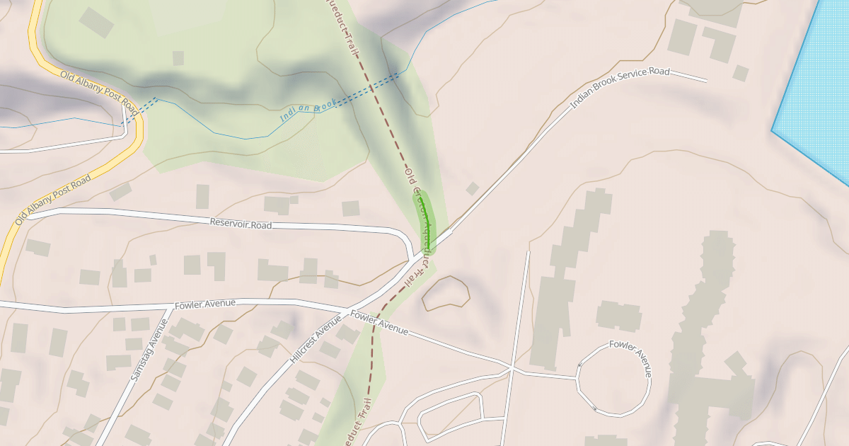 Map preview of Old Croton Aqueduct Trail