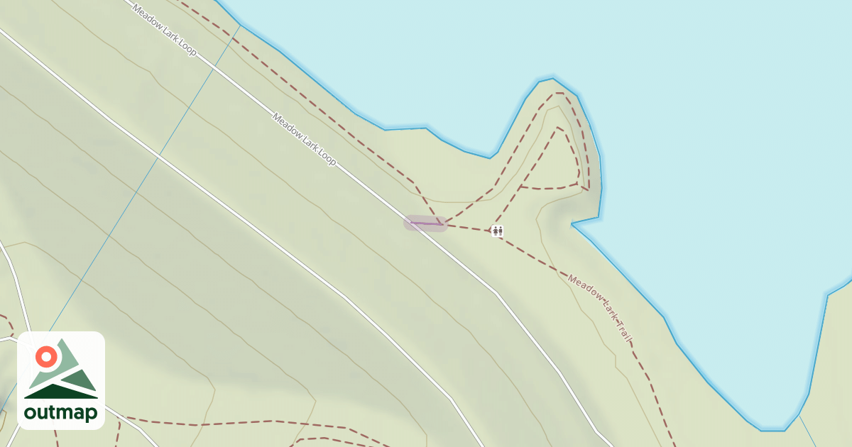 Map of Meadow Lark Trail