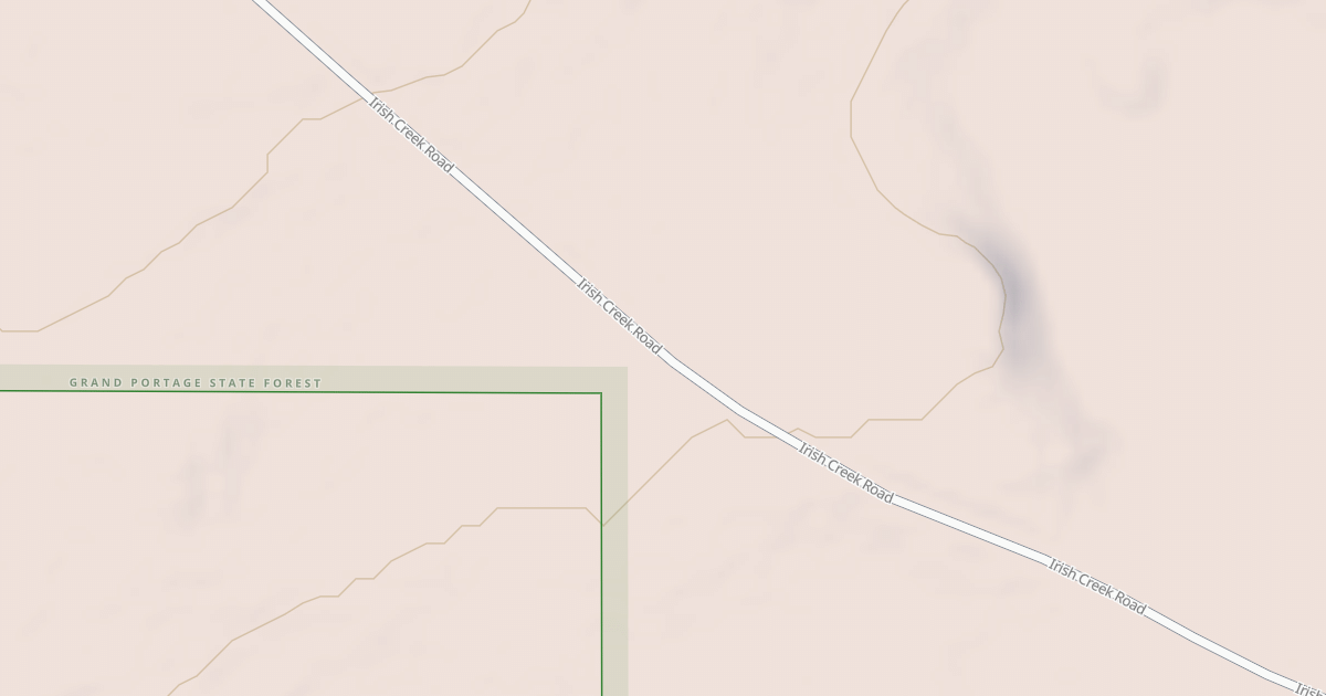 Map preview of Hovland Woods Trail