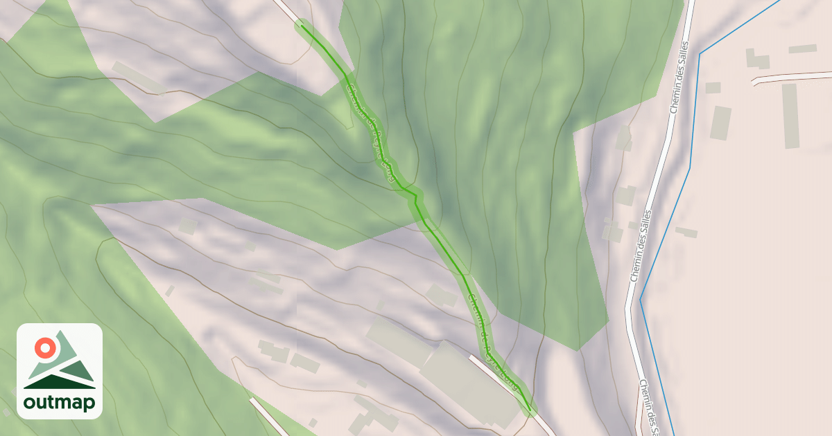 Map of Chemin de Peyre Long