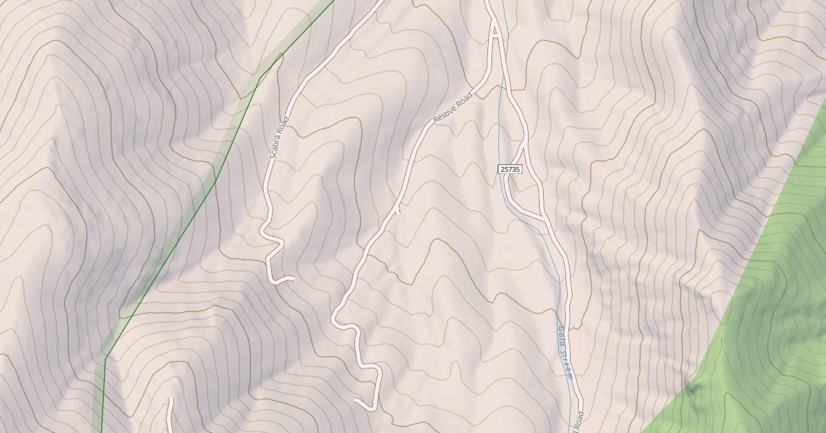 Map preview of RESTIVE ROAD