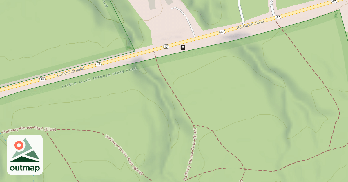 Map of Halfway House Trail