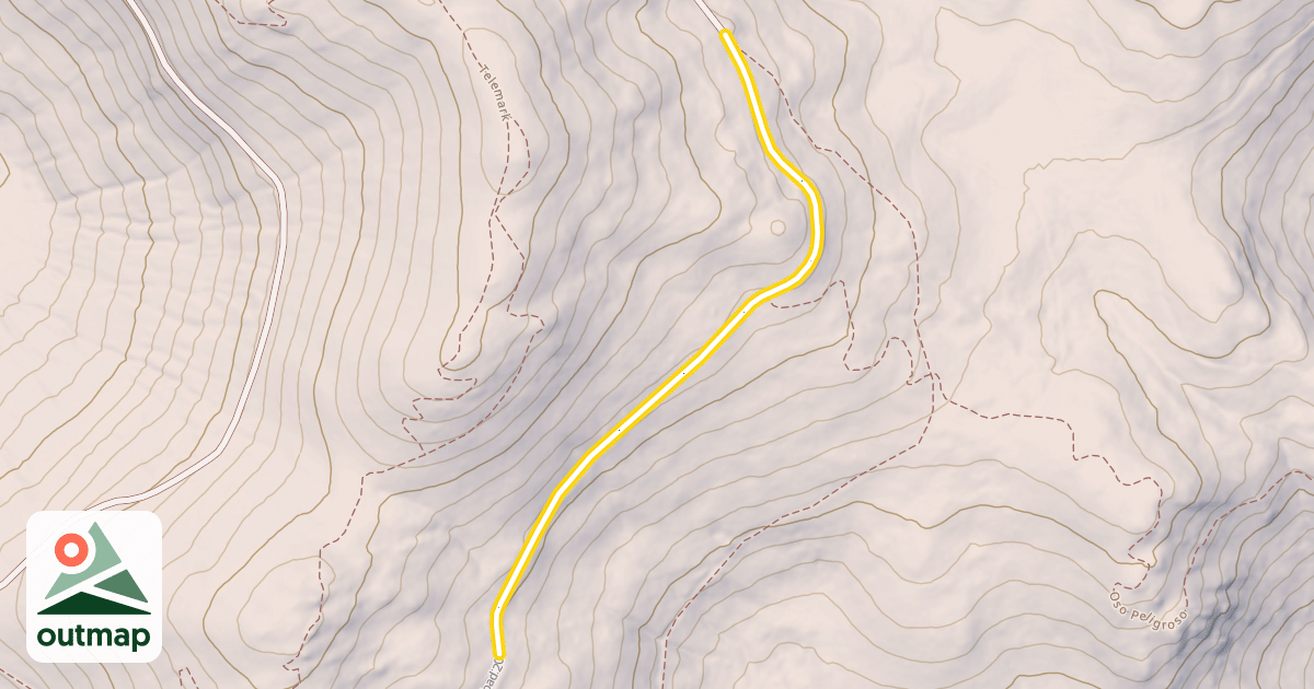 Map of FS Road 200