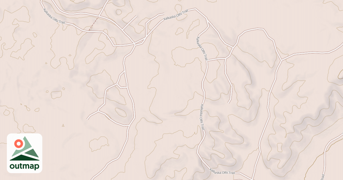 Map of Kalkaska Trail