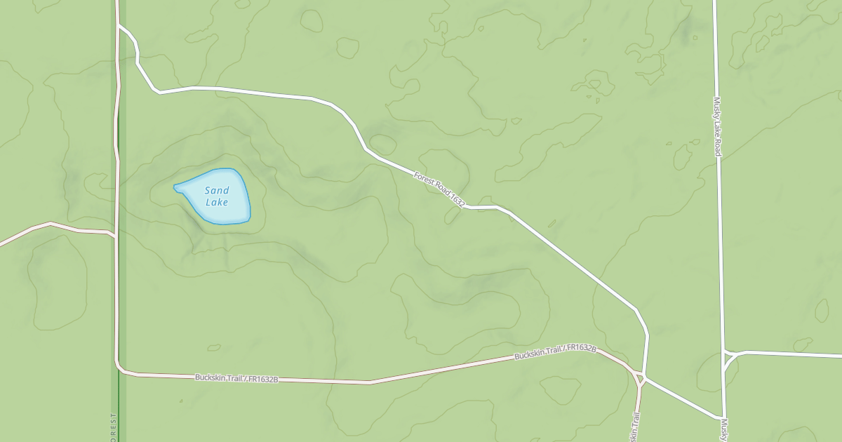 Map preview of FR 1632