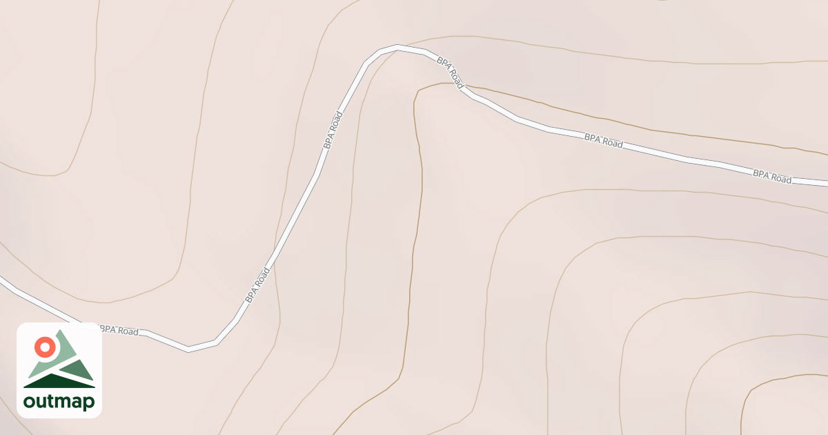 Map of Allen Canyon-Pole Canyon