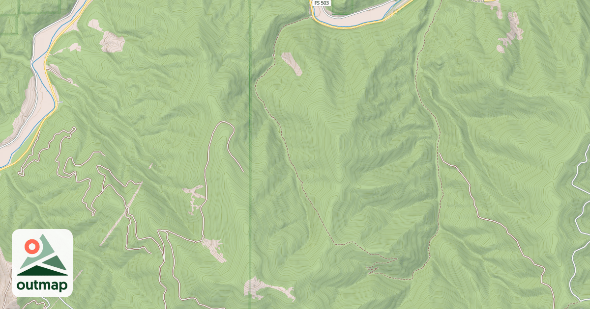 Map of Coal Creek