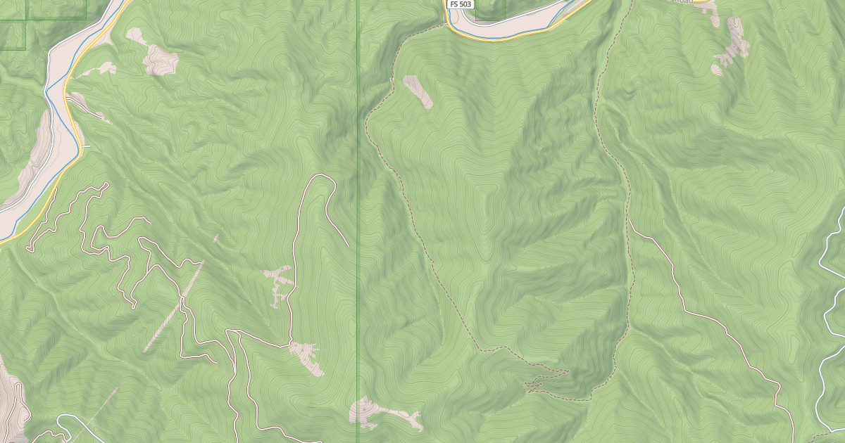 Map preview of Coal Creek