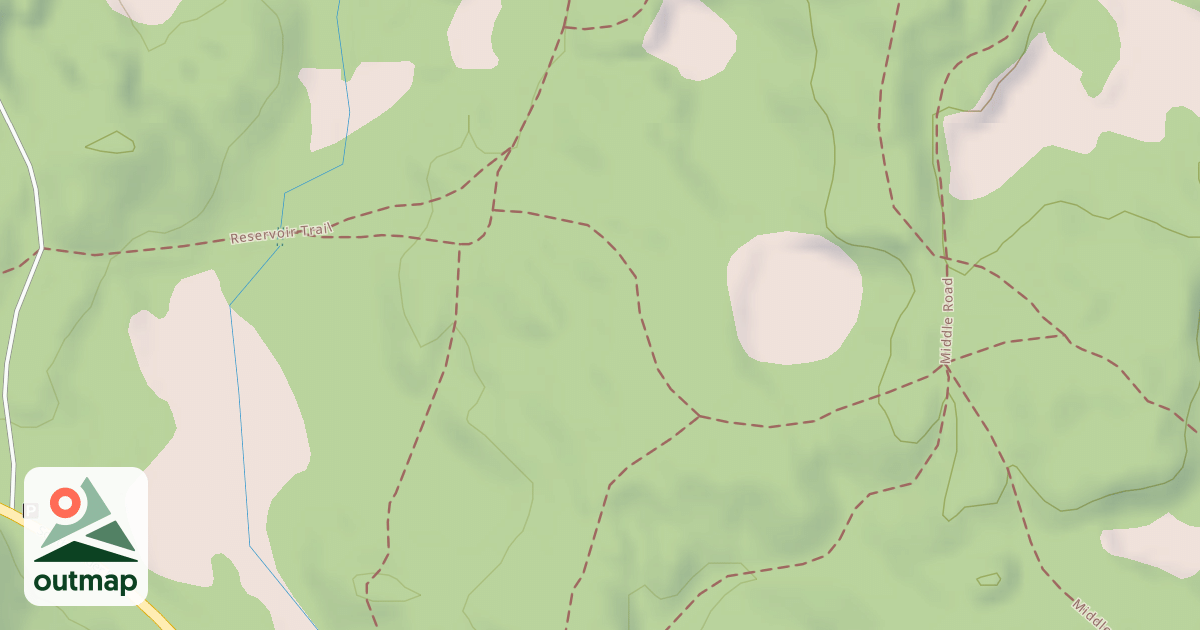 Map of Mountain Bike