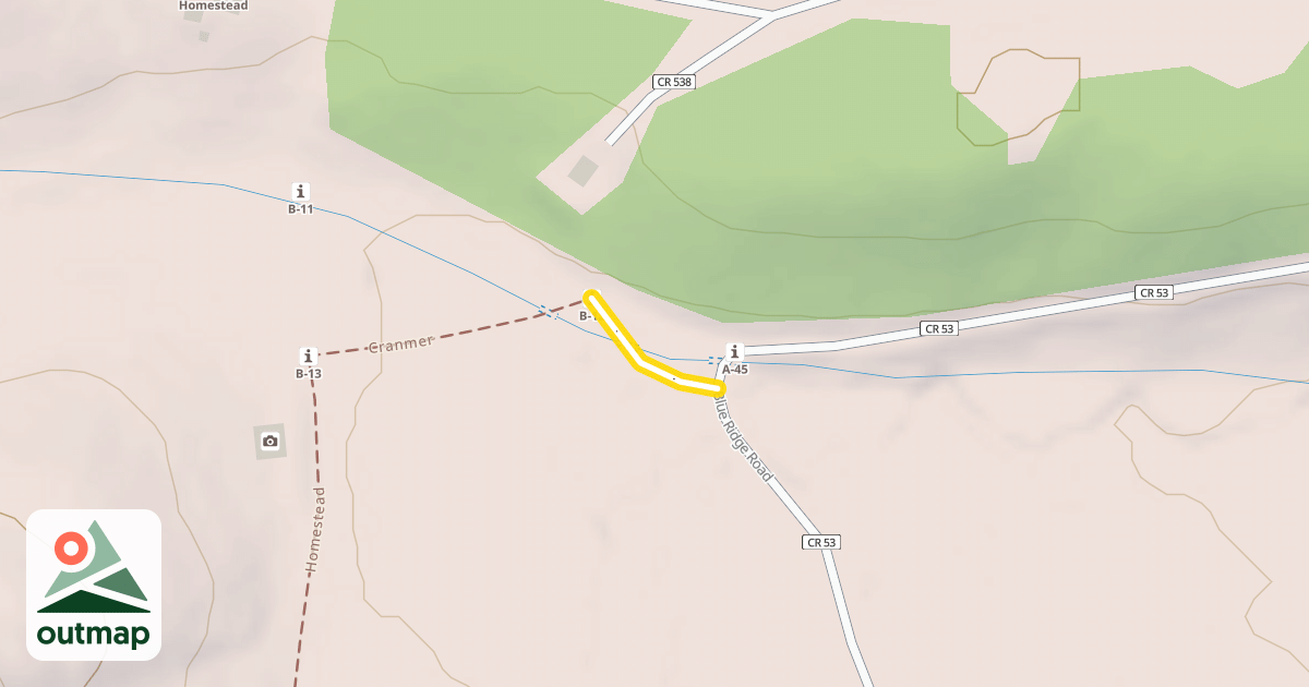 Map of Cranmer