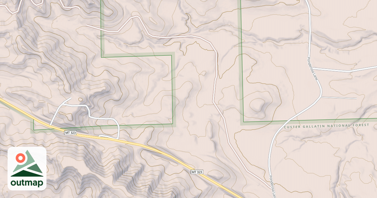 Map of OLIVER SPRINGS