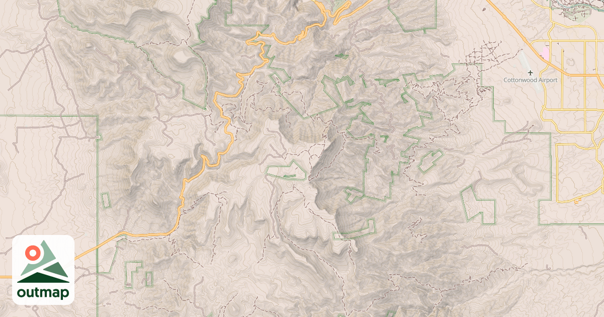 Map of ALLEN SPRING