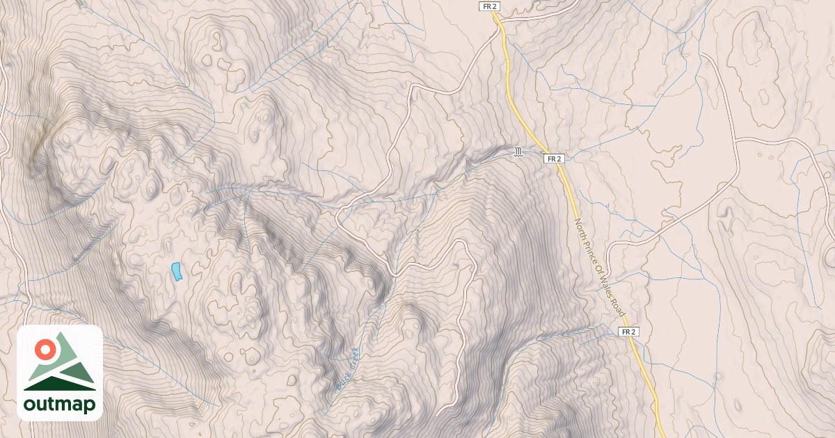 Map of STRAIT DUCK SPLIT  2000815