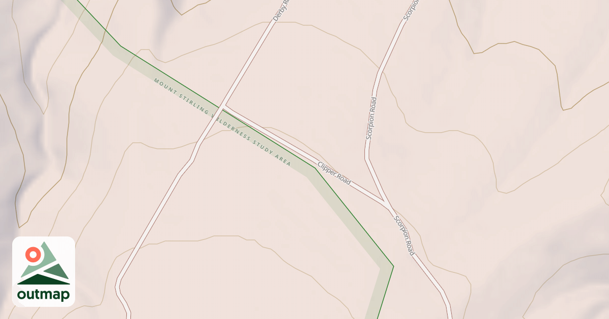 Map of CLIPPER ROAD