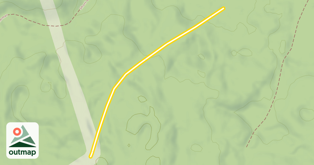 Map of Birkebeiner Trail