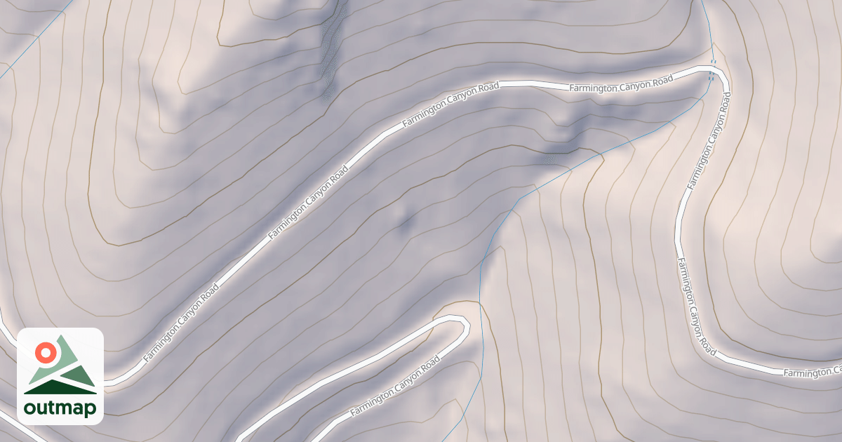 Map of Farmington Canyon Atv