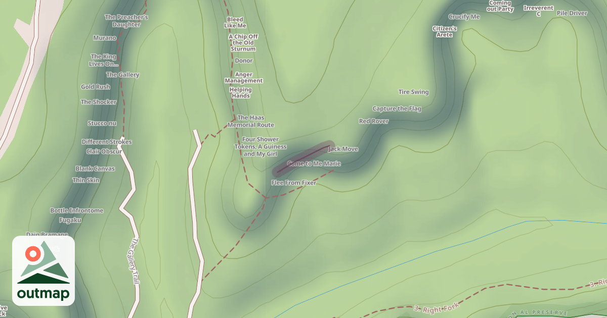 Map of Left Field
