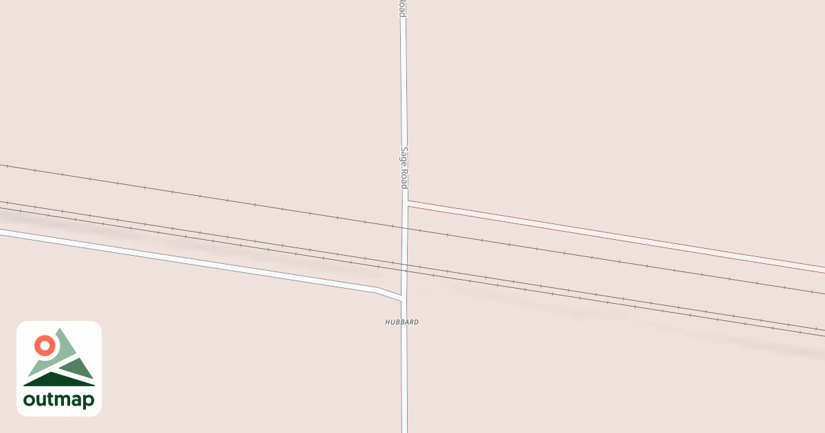 Map of Buffalo Run Snowmobile Trail