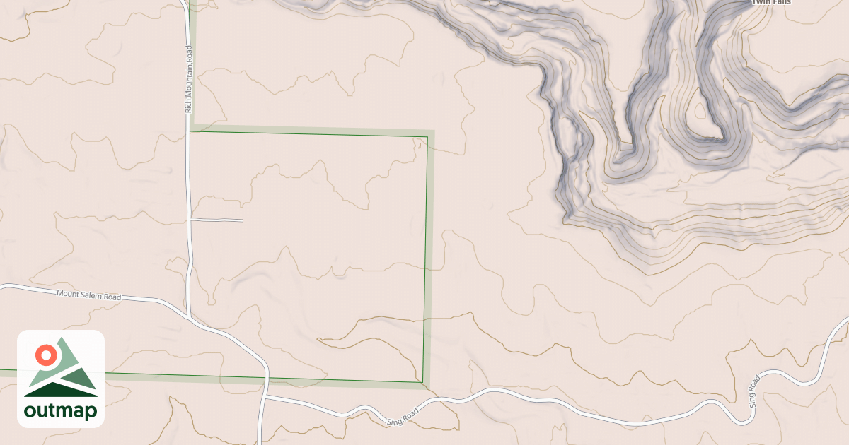 Map of GULF CREEK