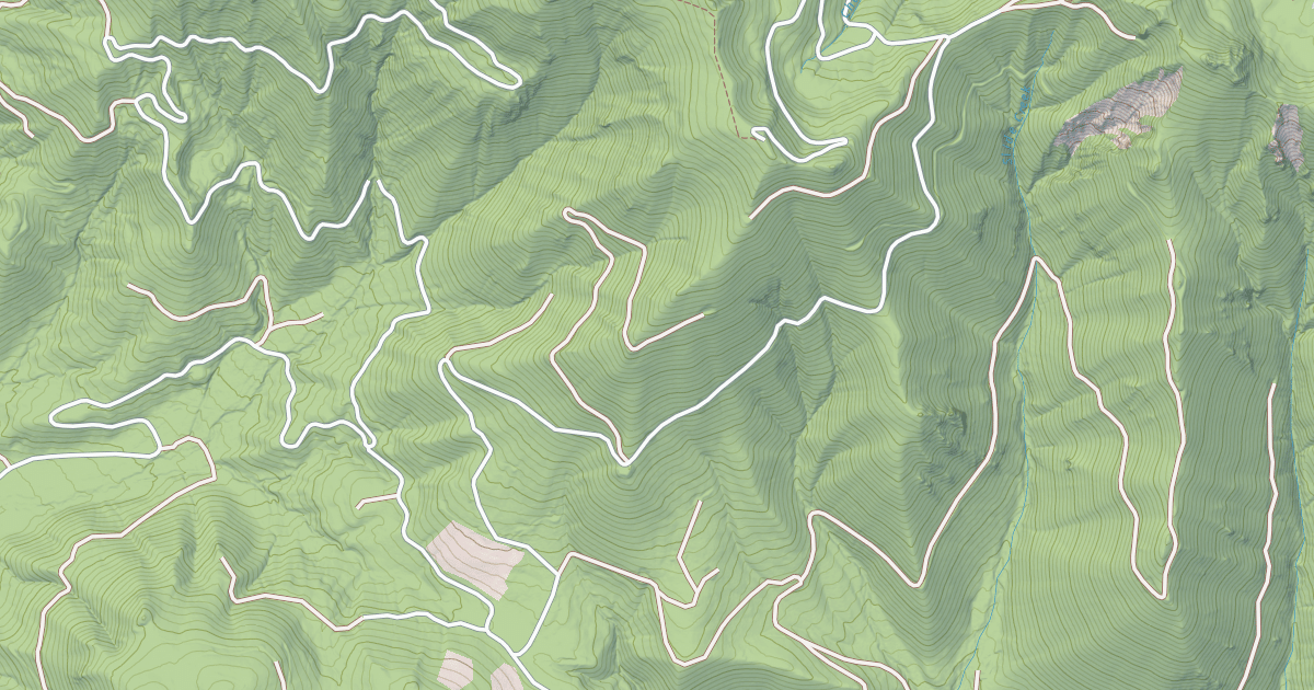 Map preview of DIVIDE RIDGE