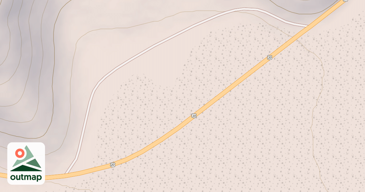 Map of BLM National GTLF Public Motorized Roads 306d0126-d4f8-4d3e-b1c4-88945ece592d
