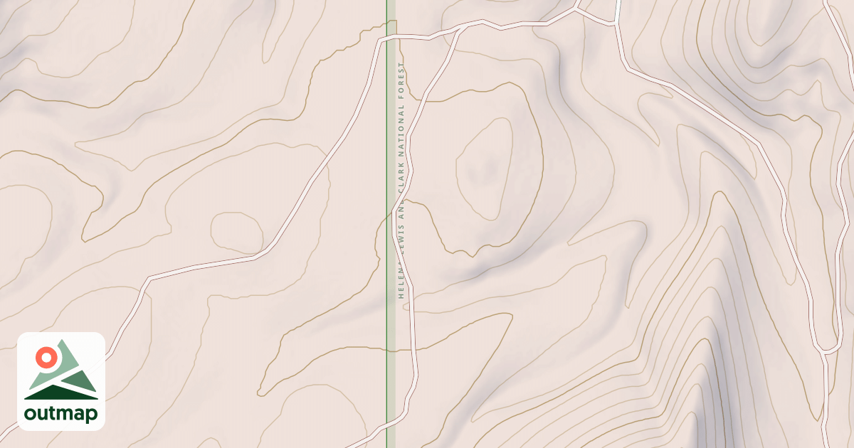 Map of KNOB ROAD