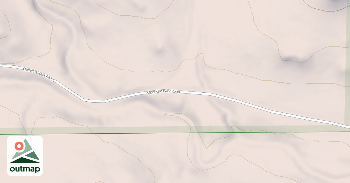 Map of OPEECHE PARK in Carter