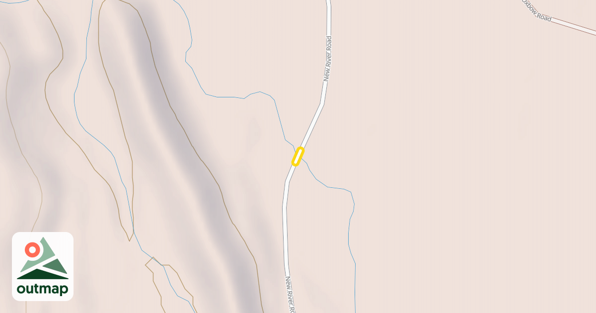Map of New River Road