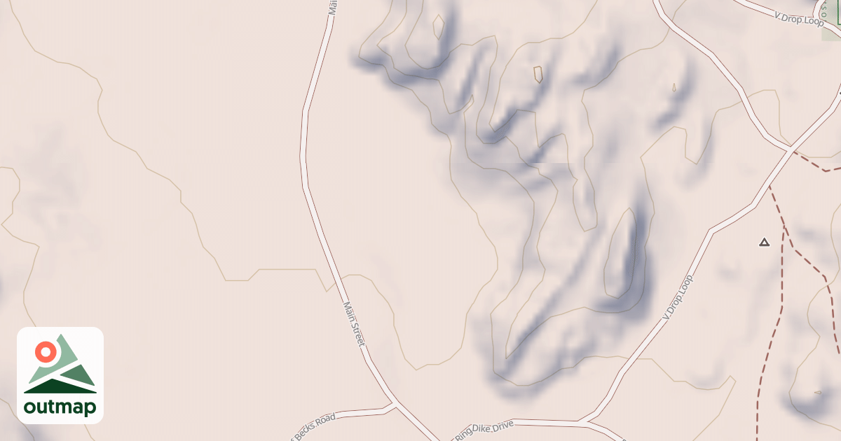 Map of BLM National GTLF Public Motorized Roads 1a75245d-ceab-40b7-8d26-5f215f387ff0