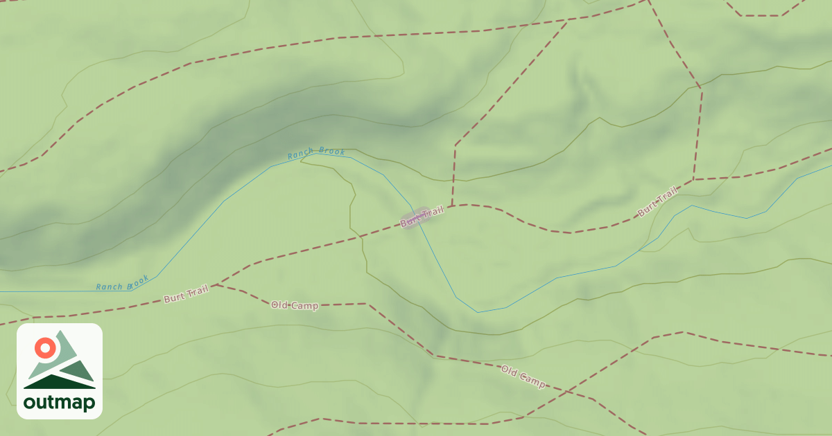Map of Burt Trail