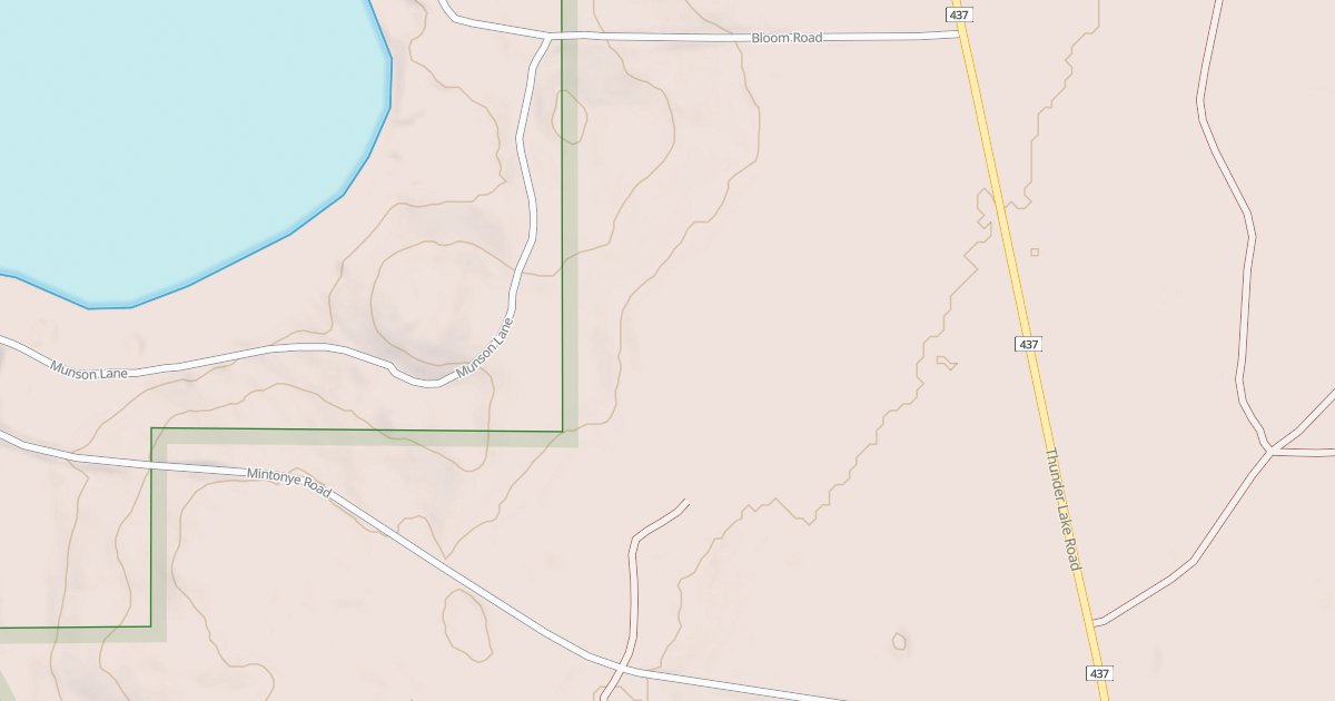 Map preview of MINTOGA SPUR A
