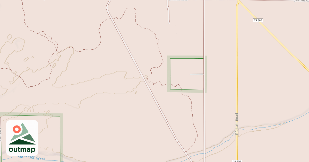 Map of Grand Traverse Motorcycle Trail