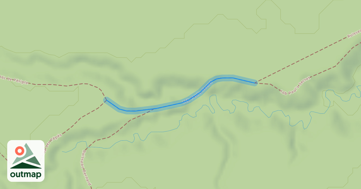 Map of 16b Paul's Secret