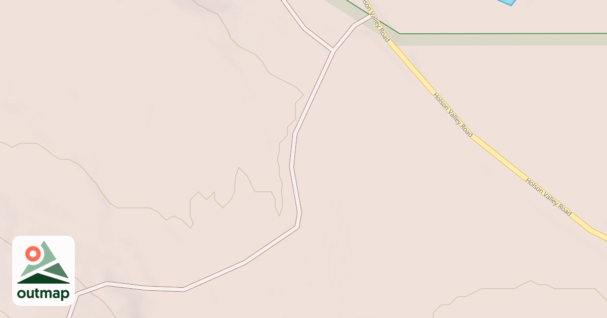 Map of ALLEN BRANCH
