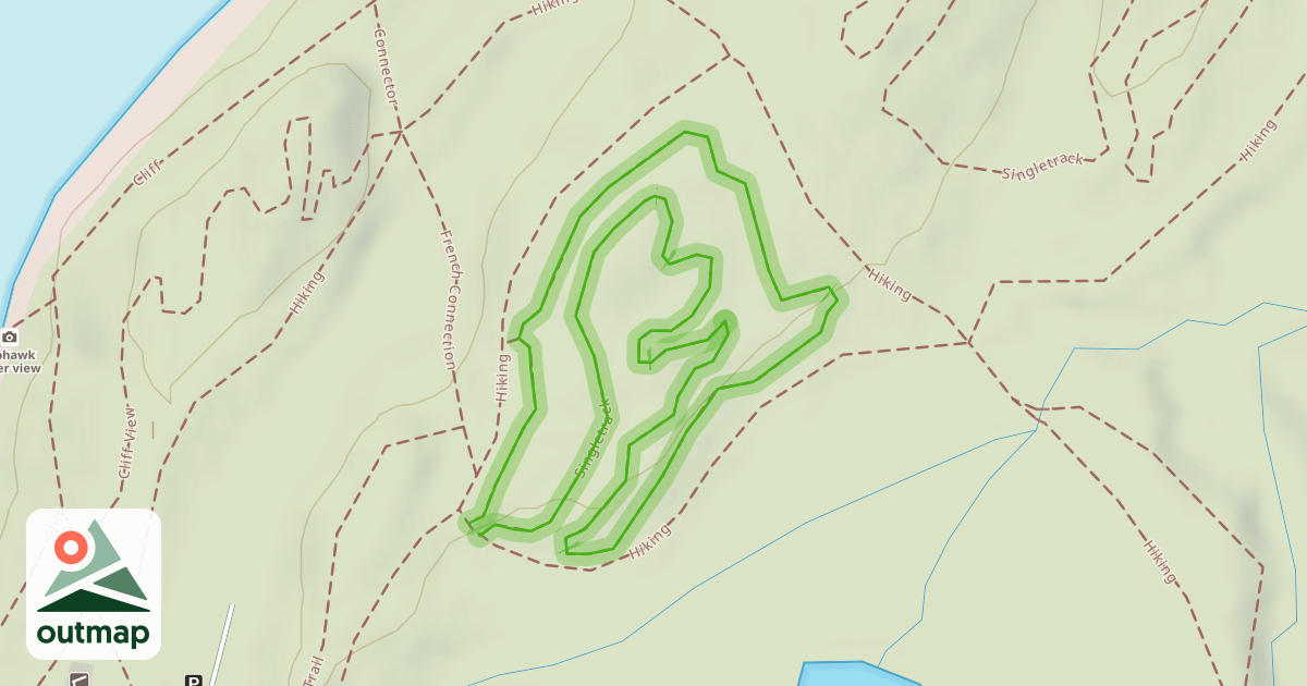 Map of Singletrack