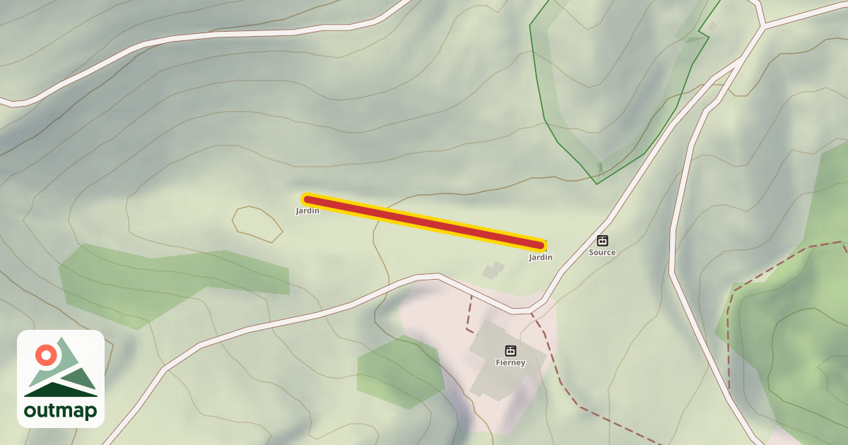Map of Jardin
