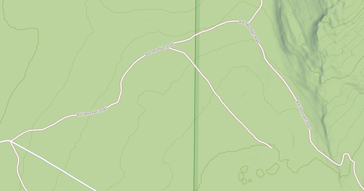 Map preview of BULL MOUNTAIN