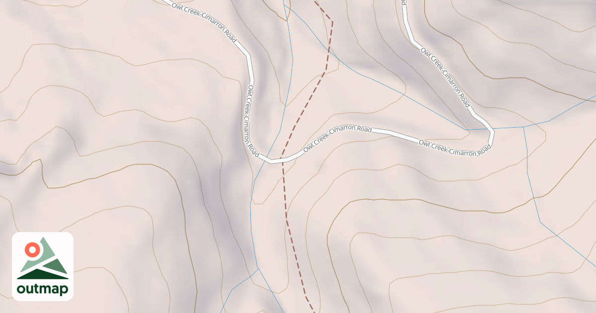 Map of Nate Creek