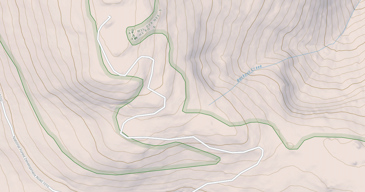 Map preview of LOOKOUT RD
