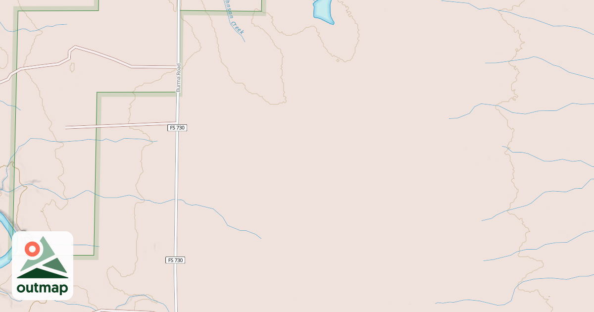 Map of USFS Motor Vehicle Use Map Trails 24448